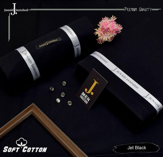 J. Soft Cotton - Jet Black
